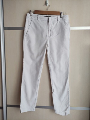 Zara tailored white pants used, size M 38