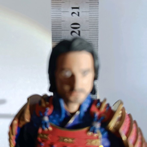 The Last Samurai Tom Cruise 3D Printed Statue like new with 2 heads