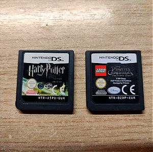 Pirates of Caribbean & Harry Potter DS games