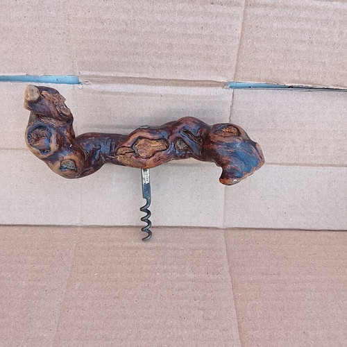 Corkscrew used handmade 17 cm