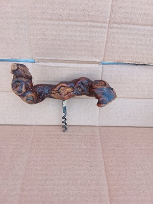 Corkscrew used handmade 17 cm