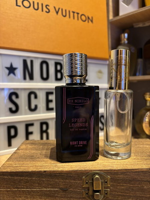 Ex Nihilo Speed Legends Night Drive limited edition decant 20 ml