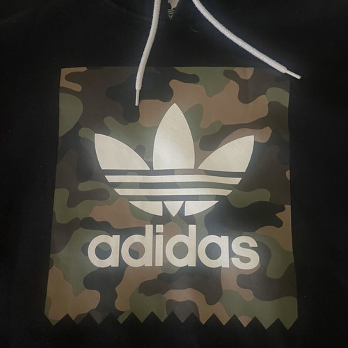 Adidas military pullover sweatshirt XL, black