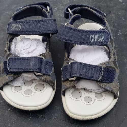 My Chicco To Be Claye Kids Sandals Size 22 like new, leather insole