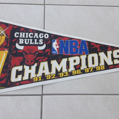 Chicago Bulls λάβαρο τοίχου NBA μπάσκετ σαν καινούργιο