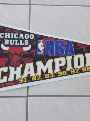 Chicago Bulls λάβαρο τοίχου NBA μπάσκετ σαν καινούργιο
