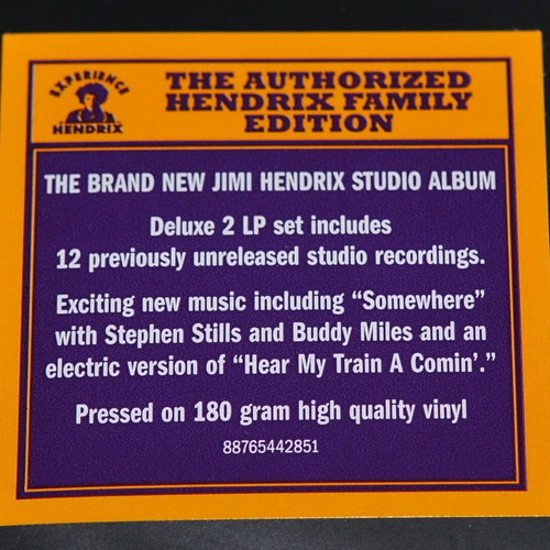 Jimi Hendrix People Hell and Angels 2013 180g vinyl 2LP new sealed