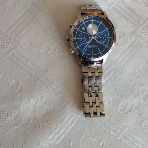 Esprit men's watch like new, analog, stainless steel