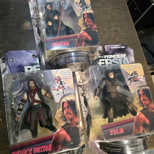 McFarlane Prince of Persia The Sands of Time bundle of 3 action figures new