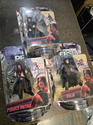 McFarlane Prince of Persia The Sands of Time bundle of 3 action figures new