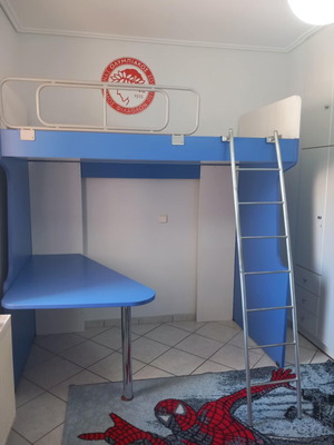 Modeco bunk bed with desk like new