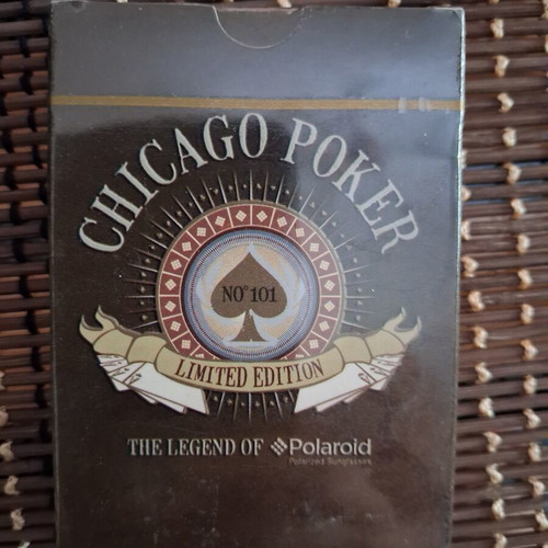 Chicago Poker collectible poker card deck, new