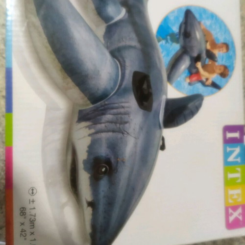 Inflatable shark new