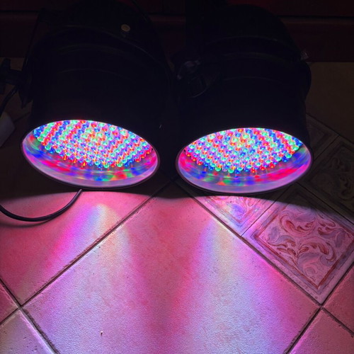 LED Par 64 lights like new, set of 2