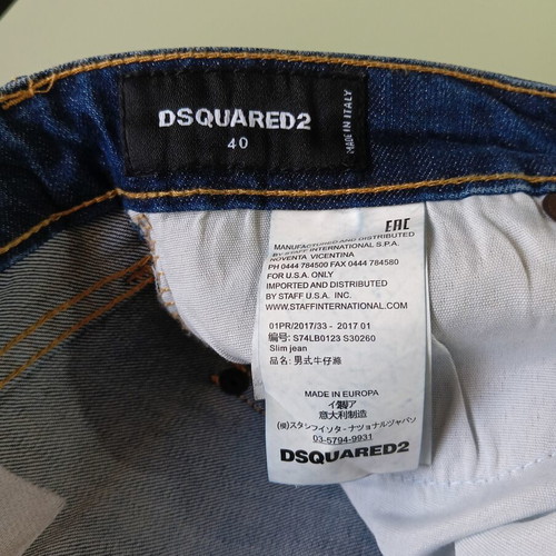 Dsquared2 denim shorts like new, size XS, blue
