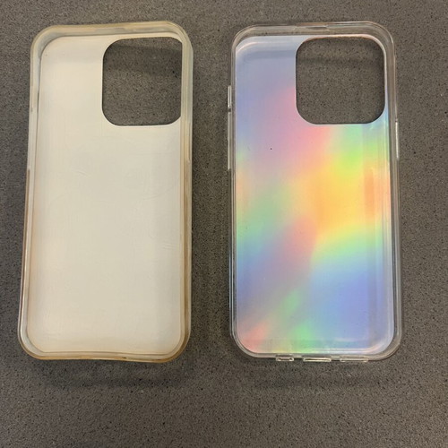 Stitch iPhone 13 Pro cases like new, set of two