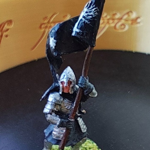 Games Workshop LOTR Gondor Banner Bearer metal miniature 2003