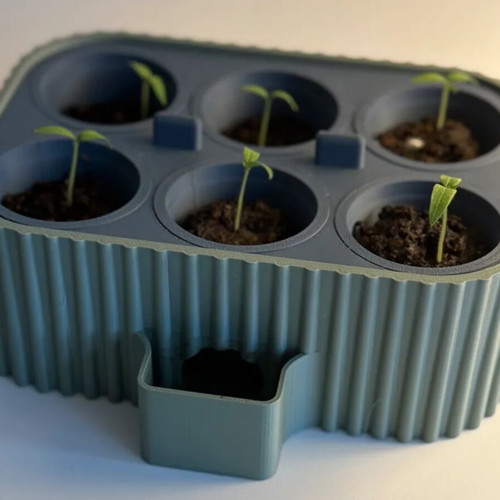Small Seed Growing Base with Automatic Watering Tray new