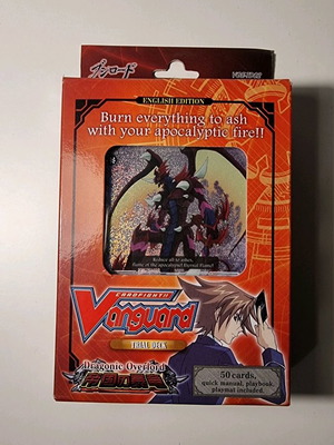 Cardfight Vanguard TCG Dragonic Overlord Trial Deck VGE-TD02 σαν καινούργιο