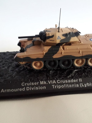 Συλλεκτικό άρμα μάχης Cruiser Mk. VIA Crusader II 1/43 καινούργιο