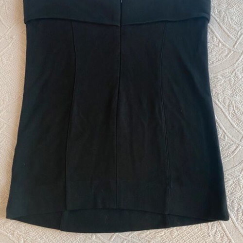 Black fitted mini skirt, size M / 38 / 10