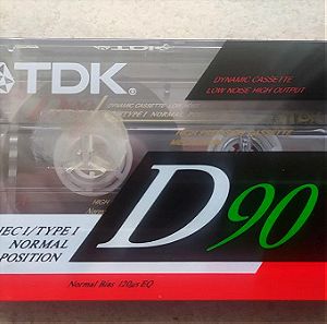 TDK D-90 ES Vintage Κασέτες Κενές Καινούριες-Σφραγισμένες