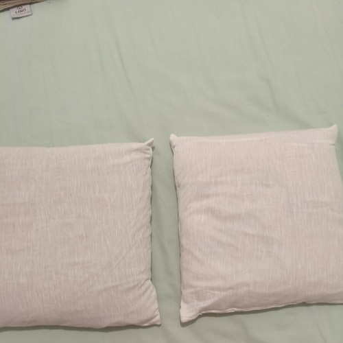 Handmade decorative pillows set of 2 new 30x30 cm