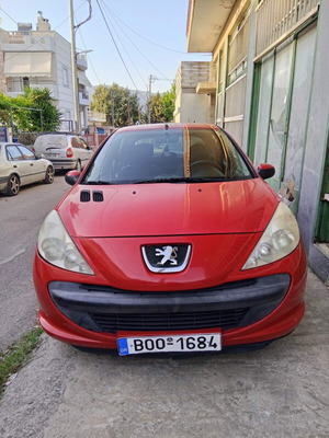 Peugeot 206+ μεταχειρισμένο, 1.124 cc, κόκκινο, χειροκίνητο, 153.940 χλμ.