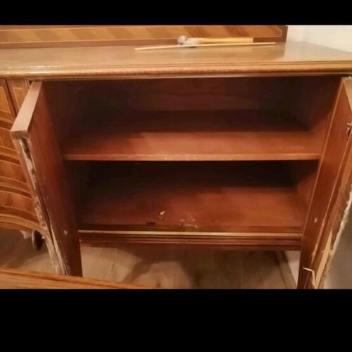Marquetry buffet from the 1970s like new