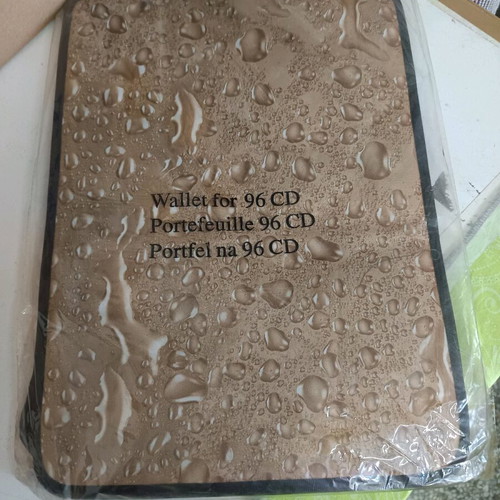 Fabric CD case for 96 discs new