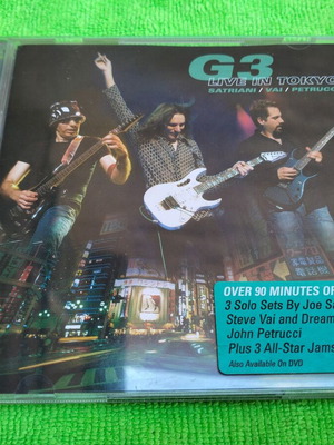 G3 Live In Tokyo 2xCD μεταχειρισμένο, Rock