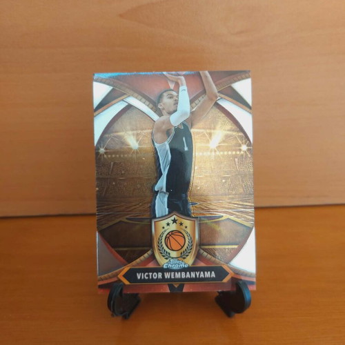 2025-26 Topps Victor Wembanyama Power Players and 2024-25 Topps Chrome Ball of Duty cards new