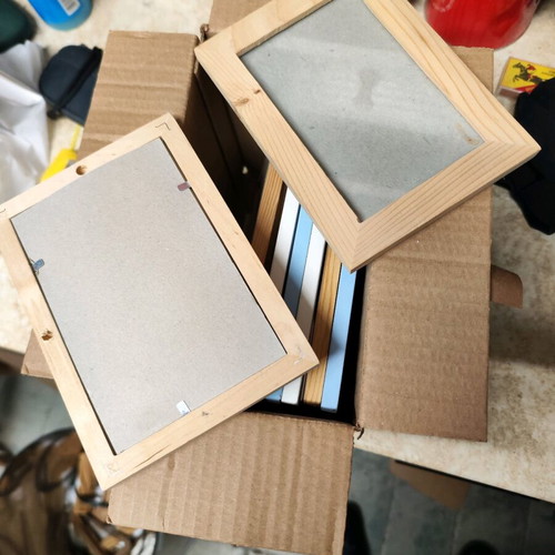 Wooden frames new, pack of 11 pieces 18x13 cm