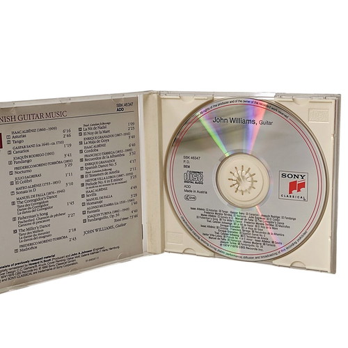 John Williams Spanish Guitar Music CD used, classical