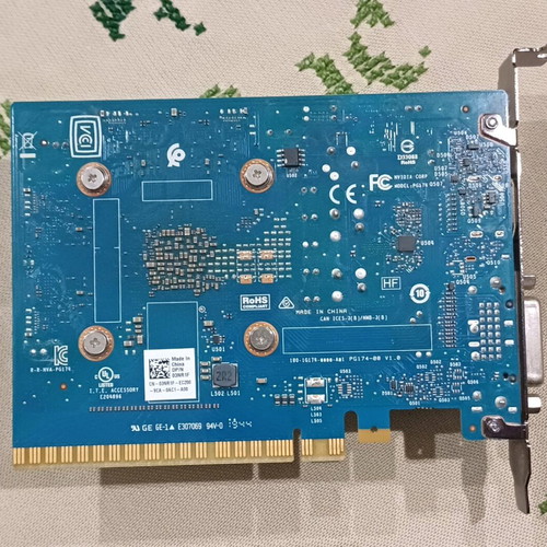Computer parts slightly used with Dell PSU, Foxconn CPU cooler, Nvidia Geforce GTX 1650 GPU