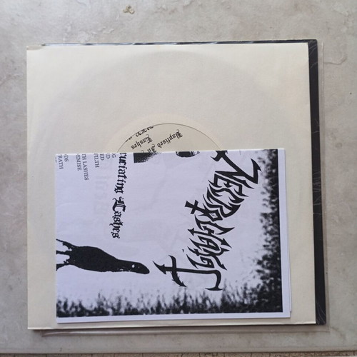Slaughtered Priest / Necrochakal 7" Split Metal Vinyl