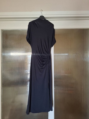 H&M Draped Jersey Dress like new, blue, sizes S and M
