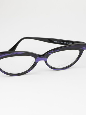Robert La Roche New Vintage Original 80s Eyeglasses Black-Blue