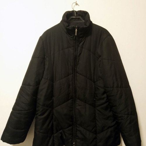 Oveised modern women's black jacket like new, size XL
