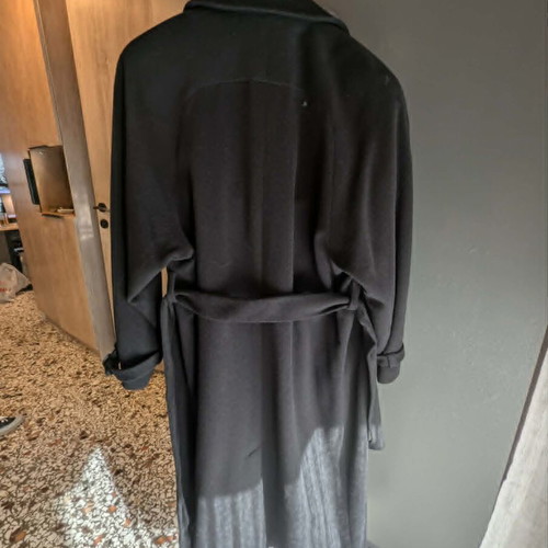 Calvin Klein wool coat like new, black, size L