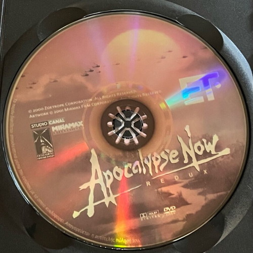 Retro DVD Apocalypse Now Redux by Francis Ford Coppola used, subtitles