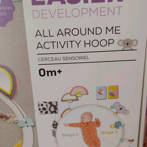 Taf toys Tummy time activity hoop like new