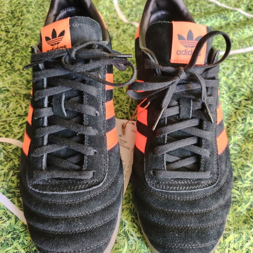 Adidas Gazelle Team Size 42 Core Black and Solar Orange New