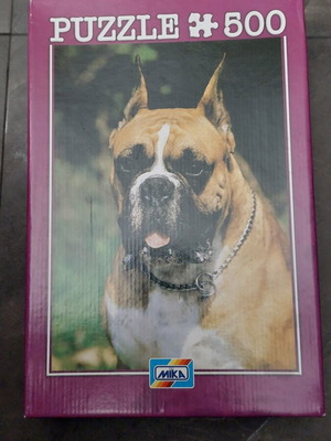 Mika Boxer Dog Puzzle 500 Pieces new