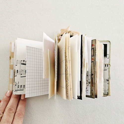 The Leopard Heart handmade notebook like new