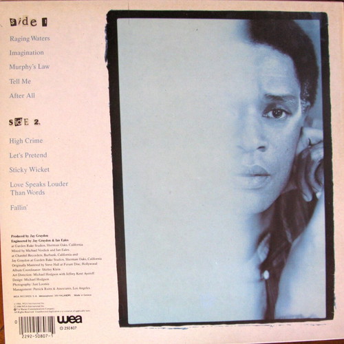 Al Jarreau High Crime LP like new, electronic soul jazz