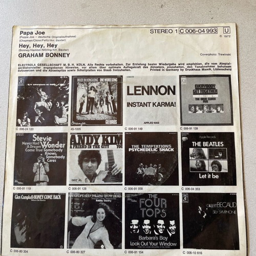 45 rpm vinyl records used, pack of 4
