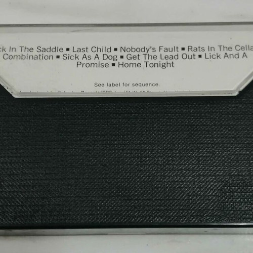 Aerosmith Rocks 1976 cassette tape, rock