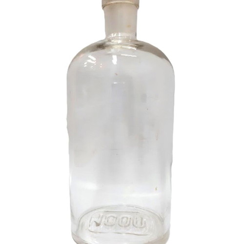 Vintage Apothecary Bottle 1 Liter like new, 25.4 cm tall