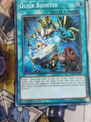 Quick-Booster Yu-Gi-Oh! κάρτα σαν καινούργιο